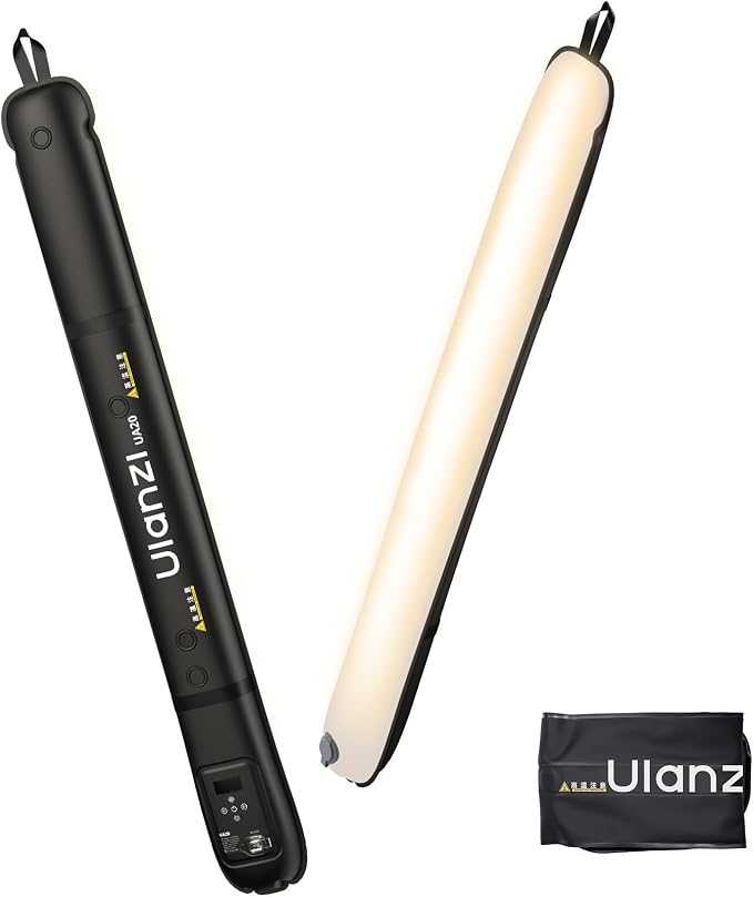 Ulanzi UA20 20W Bi-Color Inflatable Tube Light, Portable Handheld Magnetic by ulanzi