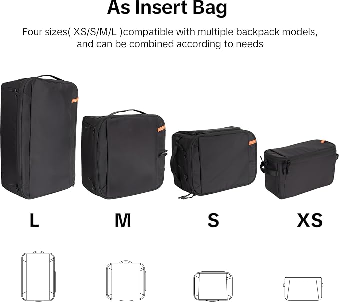 PGYTECH XS Camera Insert Bag, Waterproof Lens Pouch - Image 3