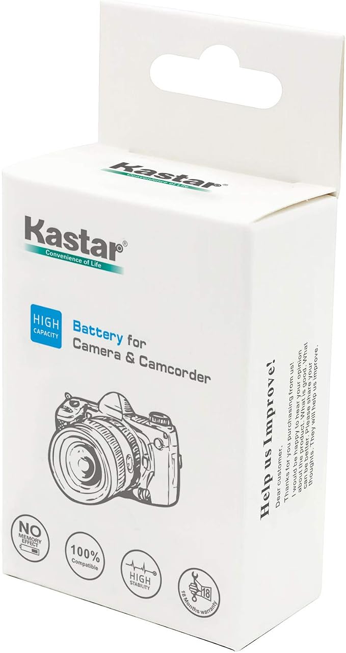 Kastar 2 Pack Battery for Fujifilm NP-45 NP-45A NP-45B and Fuji FinePix J10 J12 - Image 3