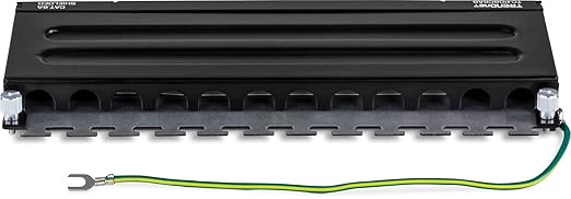 TRENDnet 8-Port Cat6A Shielded Patch Panel, Wall Mount Ready, 10G Ready - Image 6