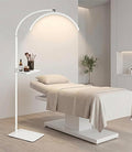 Half Moon LED Floor Light with Tool Tray by ZEKAHOV