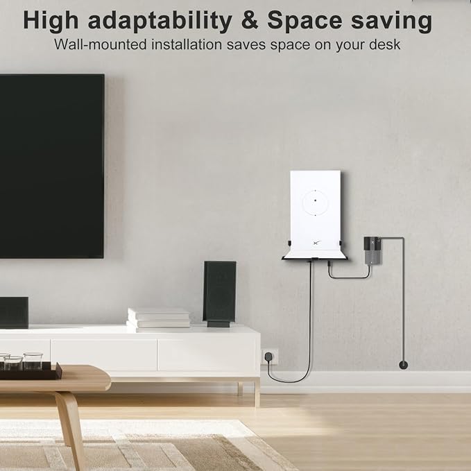 Starlink Router & Ethernet Adapter Wall Mount Kit, 3/4 inch Wall Hole Cable - Image 6