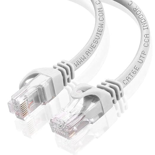 CAT 6 50 FT Ethernet Cable, Indoor High-Speed 10Gbps Snagless Long CAT6 50 Foot - Image 3
