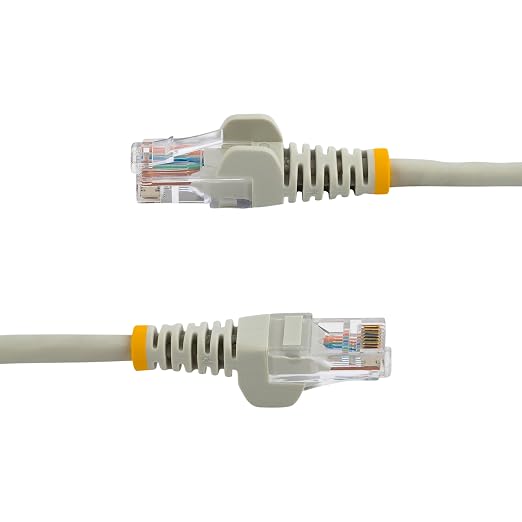 StarTech.com Cat5e Patch Cable - 10 ft - M/M - Gray - Image 3