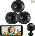 senri 3 Pack Mini Security Camera, 1080P HD WiFi Home Indoor Outdoor Camera by senri