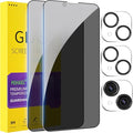 PEHAEL 2+2 Pack for iPhone 14 Plus Privacy Screen Protector by PEHAEL