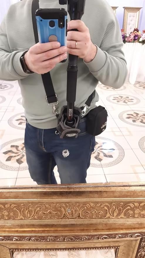 Nicama MTB1 Camera Monopod Shoulder Neck Sling Strap/Unipod Tripod Belt Waist - Image 7