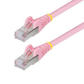 StarTech.com 25ft Pink CAT6a Ethernet Cable, Snagless RJ45, 100W PoE++ by StarTech