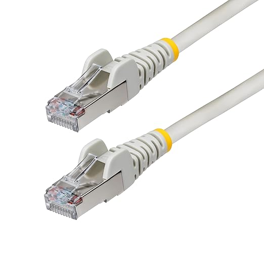 StarTech.com 6ft Gray CAT6a Ethernet Cable, Snagless RJ45, 100W PoE++, 27AWG by StarTech
