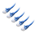 Cable Matters 10Gbps 5-Pack Snagless Cat 6 Ethernet Cable - 7ft by CableMatters
