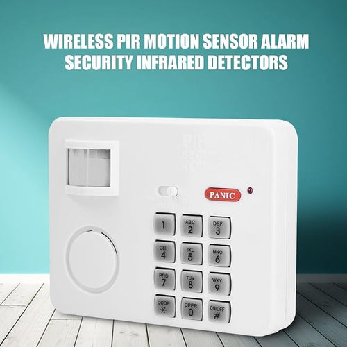 105DB Password Wireless Home Security Emergency Keypad Alarm Siren, 105° Alarm - Image 2