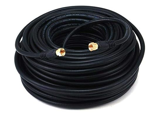 Monoprice RG6 Quad Shield CL2 Coaxial Cable by Monoprice