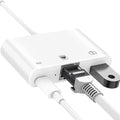 Lightning to RJ45 Ethernet Adapter, 3 in 1 USB to Lightning Adapter by RICHUPON
