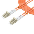 LC to LC Fiber Patch Cable, 3M/9.8FT OM1 Multimode Duplex 62.5/125µm Fiber by lidkew