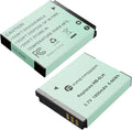 FirstPower 2-Pack NB-6LH/NB-6L Batteries Replacement by FirstPower