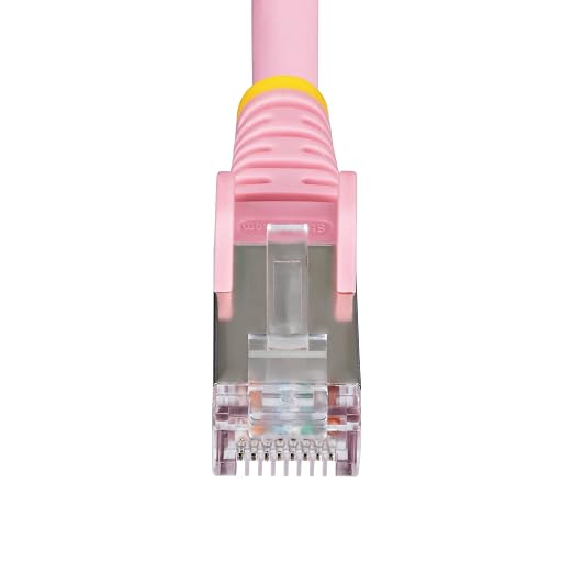 StarTech.com 10ft Pink CAT6a Ethernet Cable, Snagless RJ45, 100W PoE++ - Image 4