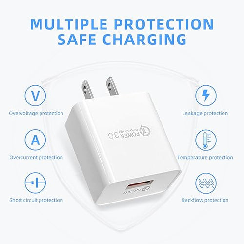 10FT Micro USB Charging Cable Arlo 9V Power Adapter - Image 2