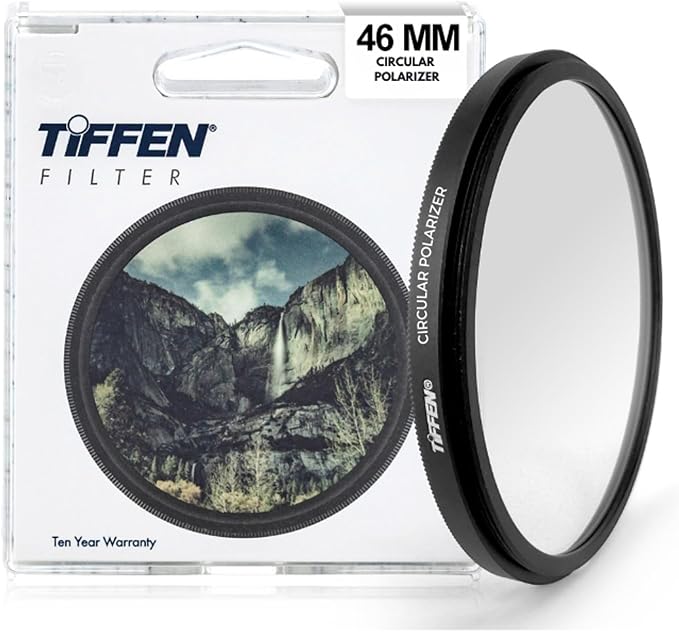 Tiffen 46mm Slim Circular Polarizer Filter by Tiffen