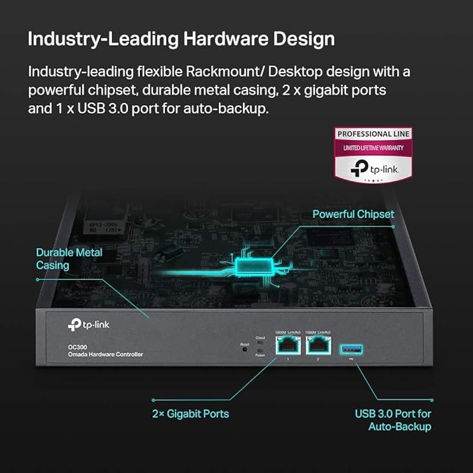 TP-Link Hardware Controller – SDN Integrated, 2 Gigabit Ports, USB 3.0 - Image 3