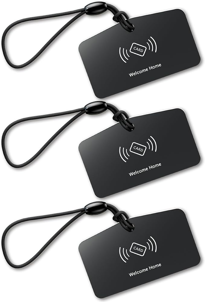 Veise VK01 IC Cards for Smart Lock, 13.56MHz RFID Cards Key Fobs for Keyless by Veise