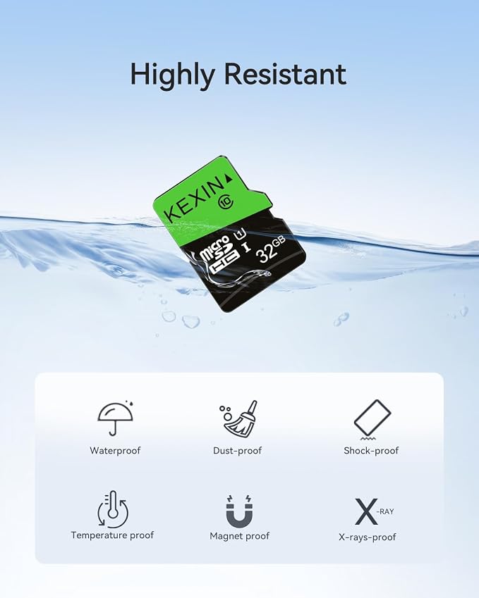 KEXIN 3 Pack 32GB Micro SD Card Memory Card MicroSDHC UHS-I Memory Cards Class - Image 7