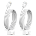 Ultra Thin Cat 6A Ethernet Cable 90° Degree Right Angled 1.6 Feet 2Pack by DUTEVOLNS
