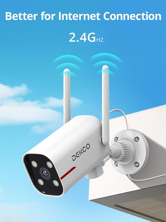 DEKCO 2 Pack Outdoor Security Camera - Image 8