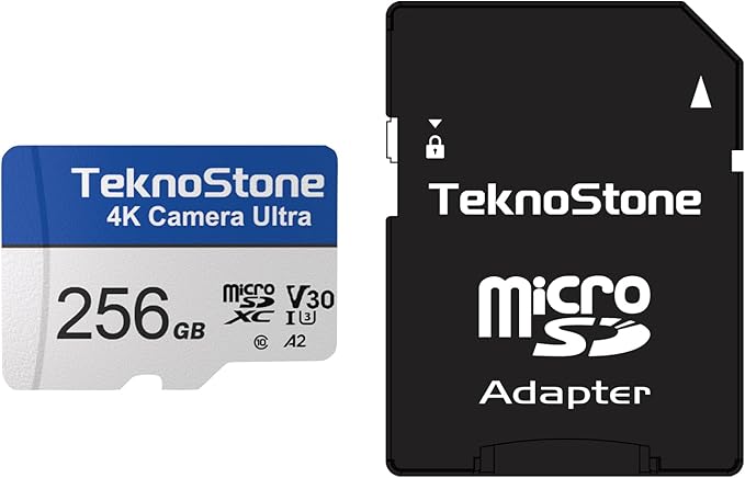 Camera 256GB MicroSDXC Flash Memory by Teknostone