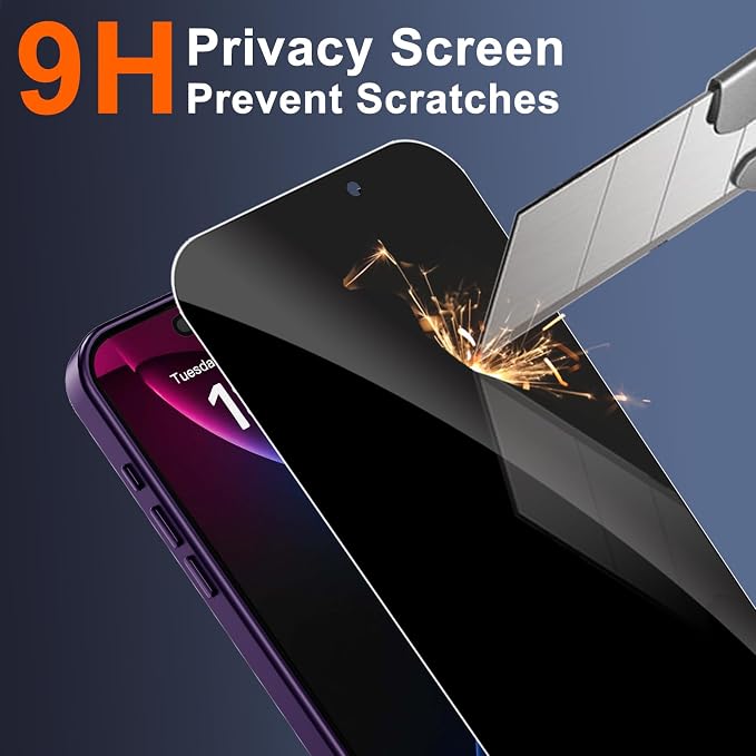for iPhone 17 Pro Case with Privacy Screen Protector and Camera Protection - Image 8