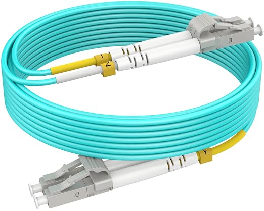 Multimode Fiber LC to LC, 3m OM3, Options 7in~500ft, LC Fiber Patch Cable by RamboCables