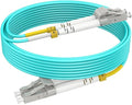 LC to LC Multimode Fiber Patch Cable, 5m OM3, Options 7inch~500ft, 40G Duplex by RamboCables