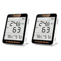 Temtop 2 Pack S1 Indoor Air Quality Monitor, Portable AQI PM2.5, Temperature by Temtop