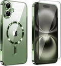 Magnetic Glossy Case for iPhone 17, iPhone17 Phone Case Slim Clear Luxury by Unknown