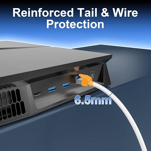 Cat 8 Ethernet Cable 75 ft, 40Gbps High Speed Gaming Network Cable 2000MHz - Image 4