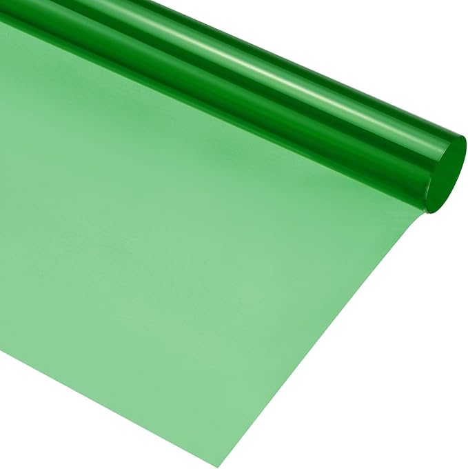 MECCANIXITY Lighting Gel Filter 15.7x19.7 Inch Dark Green Color Correction Sheet by MECCANIXITY