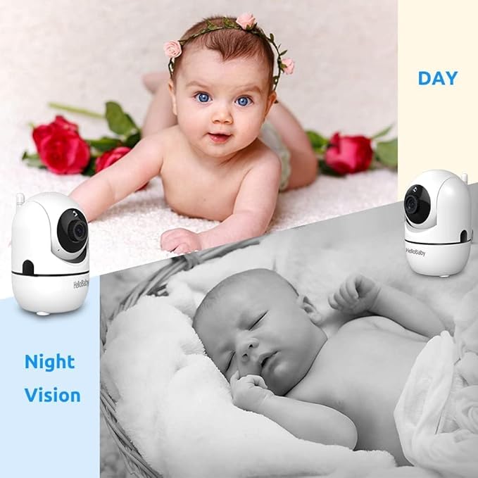 HelloBaby Upgrade 5’’ Baby Monitor - Image 6