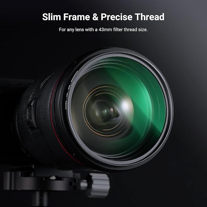 NEEWER 43mm Variable ND + CPL + UV Filter Kit - Image 8