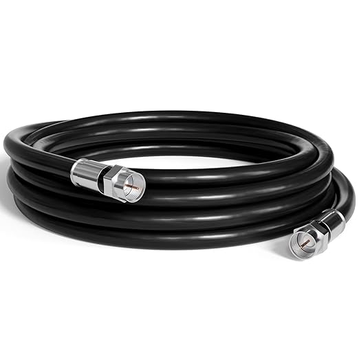 THE CIMPLE CO - RG6 Coaxial Cable 1.5 FT - RG6 Coax Cable by THECIMPLECO