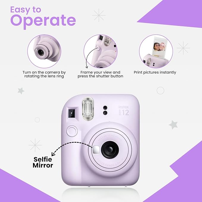 Fujifilm INSTAX MINI 12 Blue Bundle 2025) - Image 4