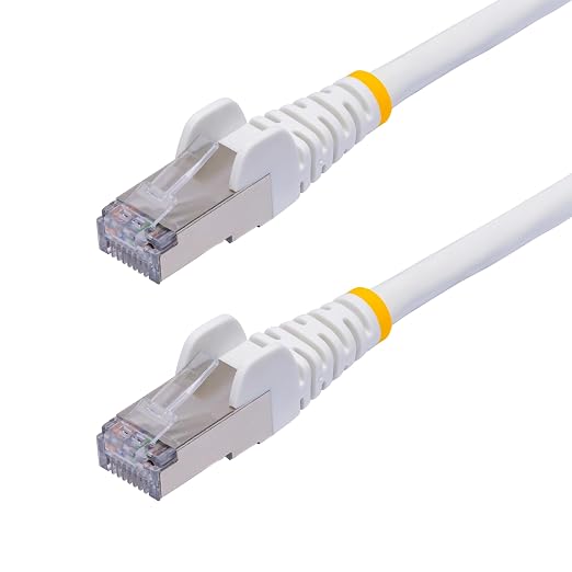 StarTech.com 30ft White CAT8 Ethernet Cable, Snagless RJ45, 100W PoE++ by StarTech