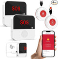 WiFi Rechargeable Smart Caregiver Pager System by SANJIEGuardSecurity