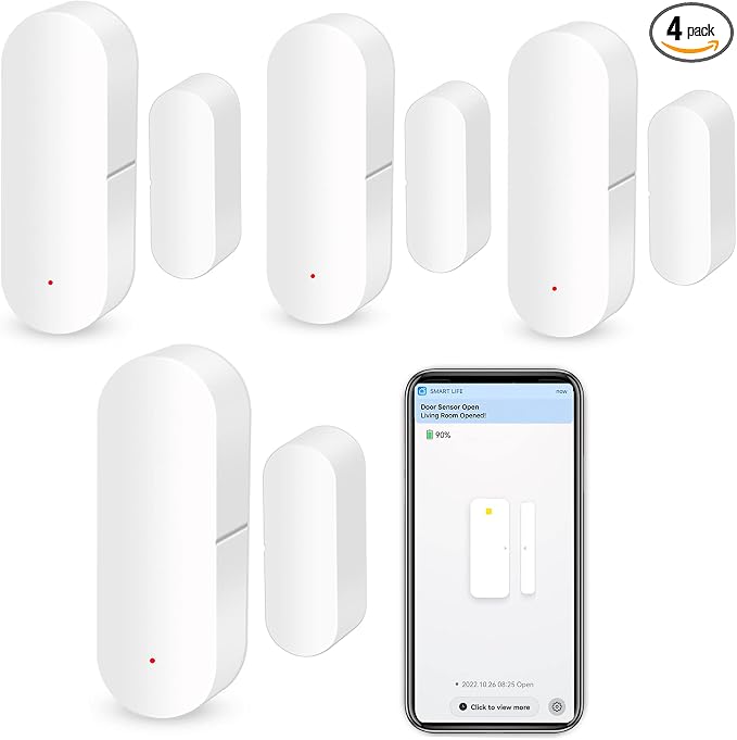 WiFi Door Window Sensor: Smart Contact Sensor by GaoducashforSmartLife