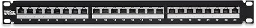 TRENDnet 24-Port Cat6A Shielded Patch Panel, 1U 19" Metal Housing, 10G Ready - Image 2