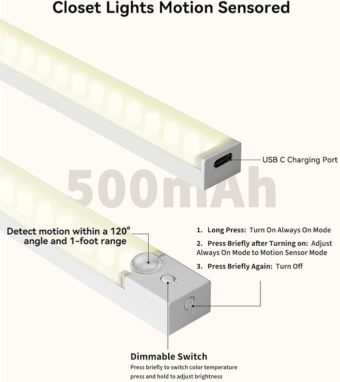 6-Pack Under Cabinet Lighting - Image 5