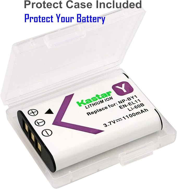 Kastar Digital Camera Replacement Lithium-Ion Battery Compatible - Image 2