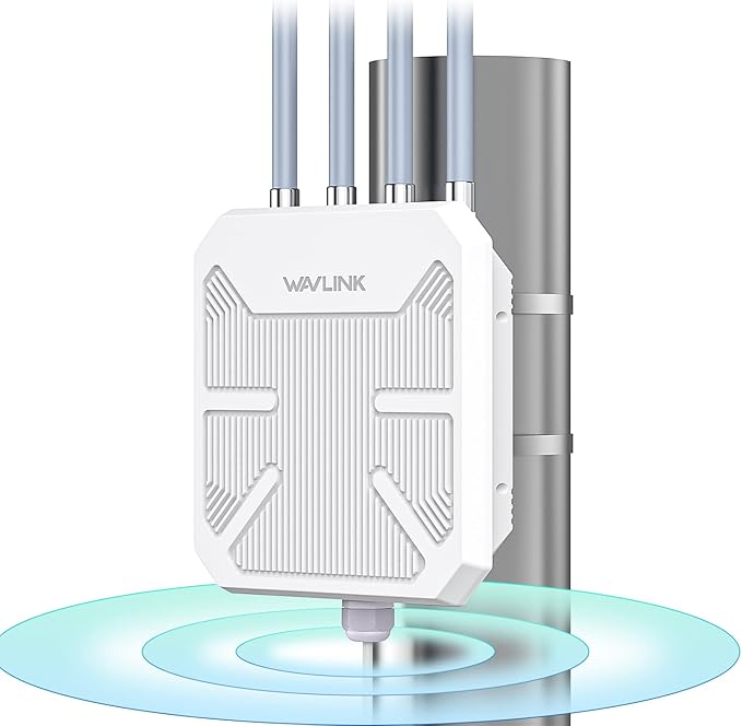 WAVLINK AX1800 Outdoor WiFi 6 Extender, Long-Range High-Power Outdoor Access by WAVLINK%C2%AE