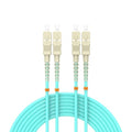 Fiber Patch Cable 49/15meters SC/UPC to SC/UPC OM3 10Gb/Gigabit MultiMode by Buacoz
