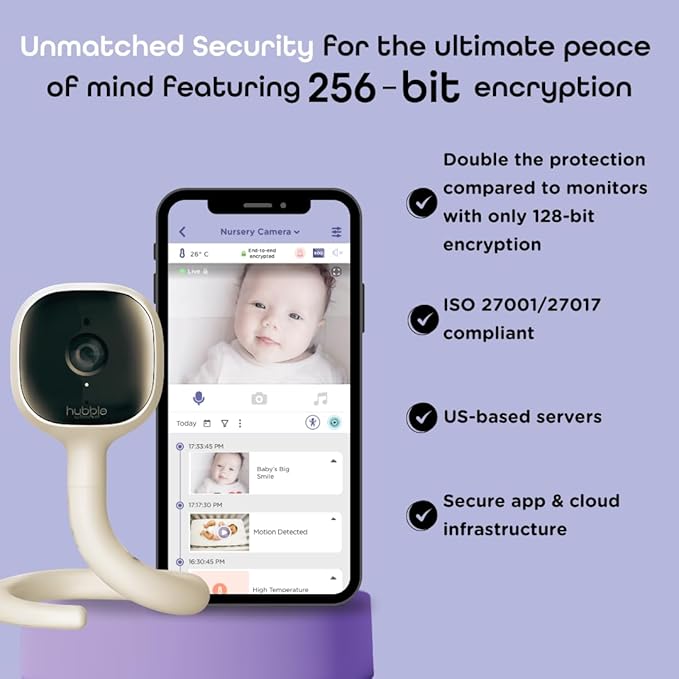 Hubble Connected AI Vision 5-in-1 2K UHD Baby Monitor - Image 4
