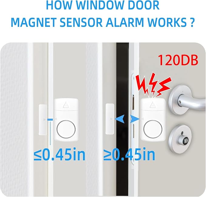 Door Window Alarm, Window Sensor Alarm - Image 3