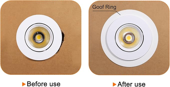 PATIKIL 5.9" ID 7.5" OD Light Trim Ring - Image 5